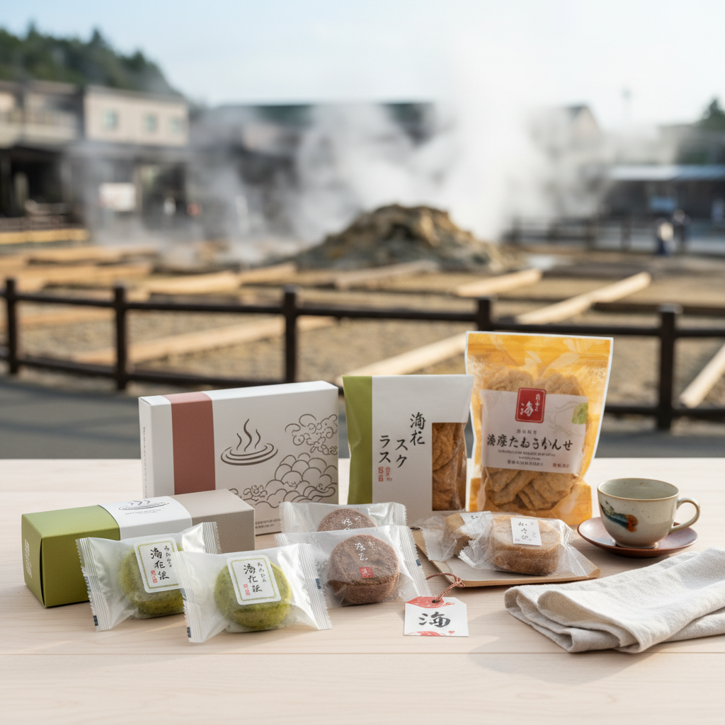 草津温泉の湯畑近くで買える、友人や家族に喜ばれる人気のお菓子土産は何ですか?
