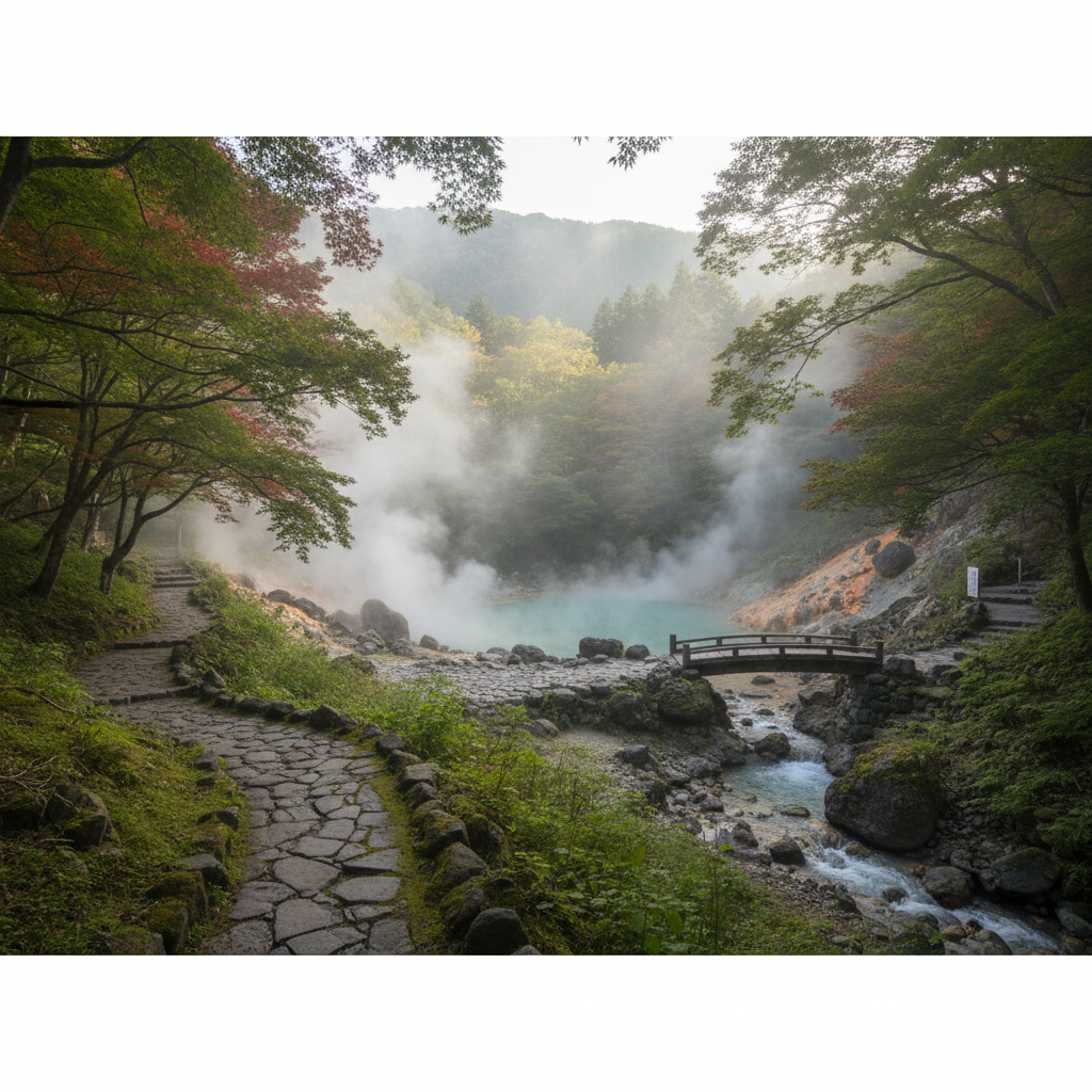 草津温泉の湯畑周辺で写真映えする隠れた絶景スポットを教えてください。
