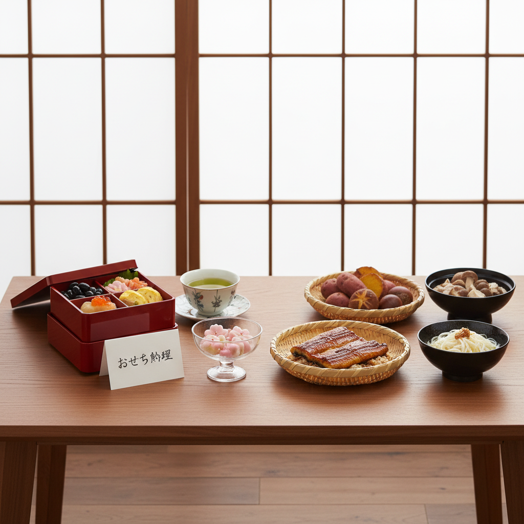 日本の季節ごとの食文化にはどのような特徴がありますか?例えばおせち料理の意味など。