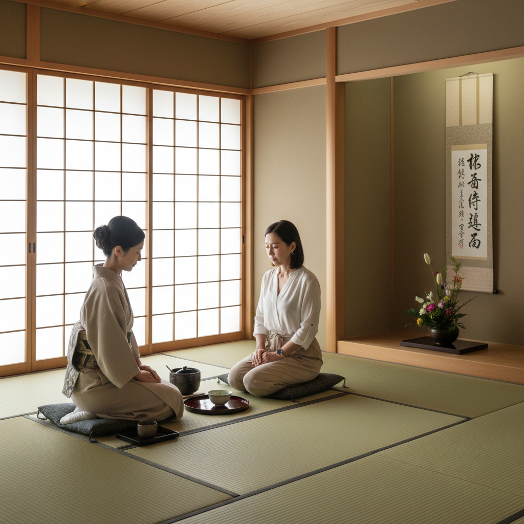 グループではなくプライベートの茶道体験を選ぶことのメリットは何ですか?