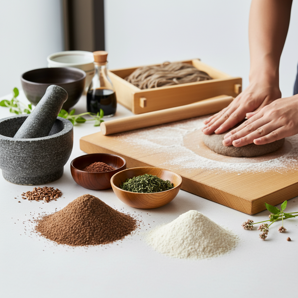 出雲そばに使われる特別な食材や、その製法におけるこだわりについて詳しく知りたいです。