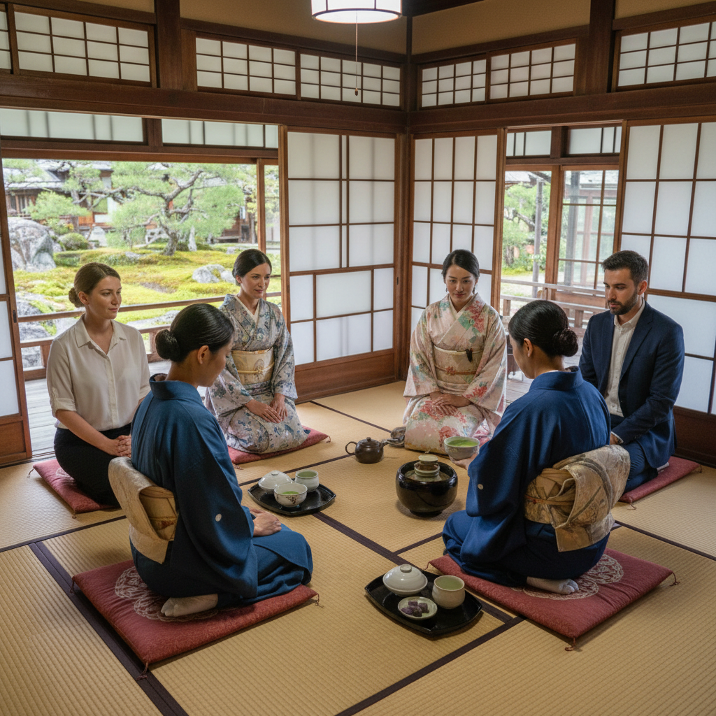 外国人観光客が参加できる伝統的な日本茶イベントにはどんなものがありますか?
