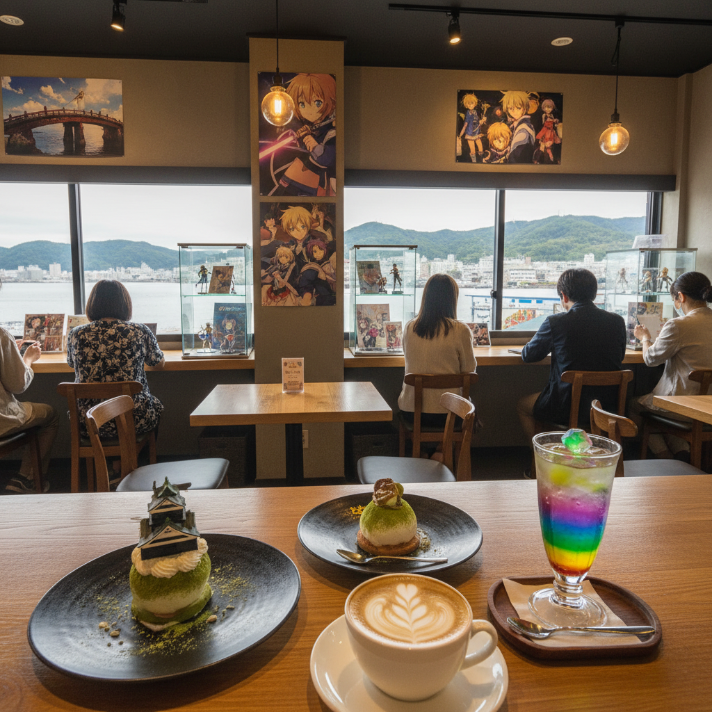 長崎でアニメ聖地巡礼！名作の「魂」宿るカフェと至高のメニュー