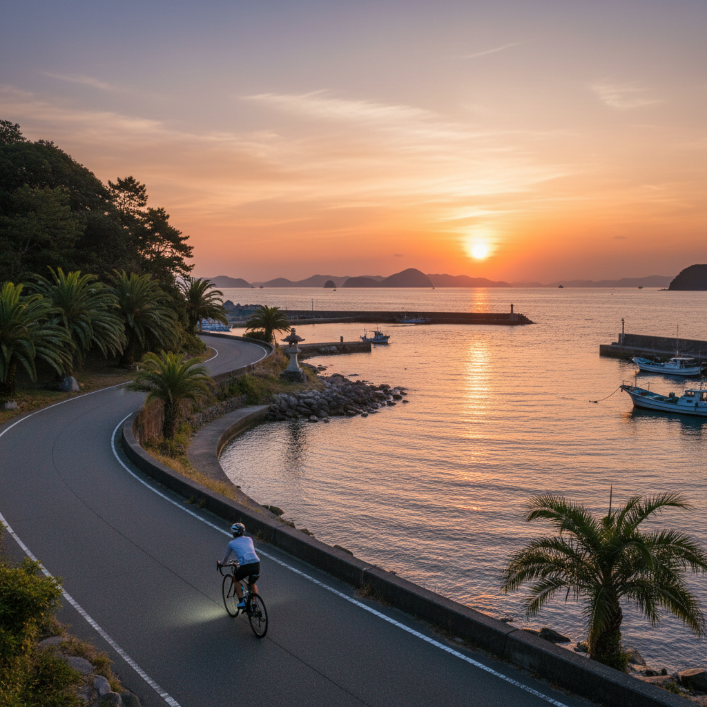 瀬戸内海の夕日サイクリング：究極の絶景コースと計画術を徹底解説