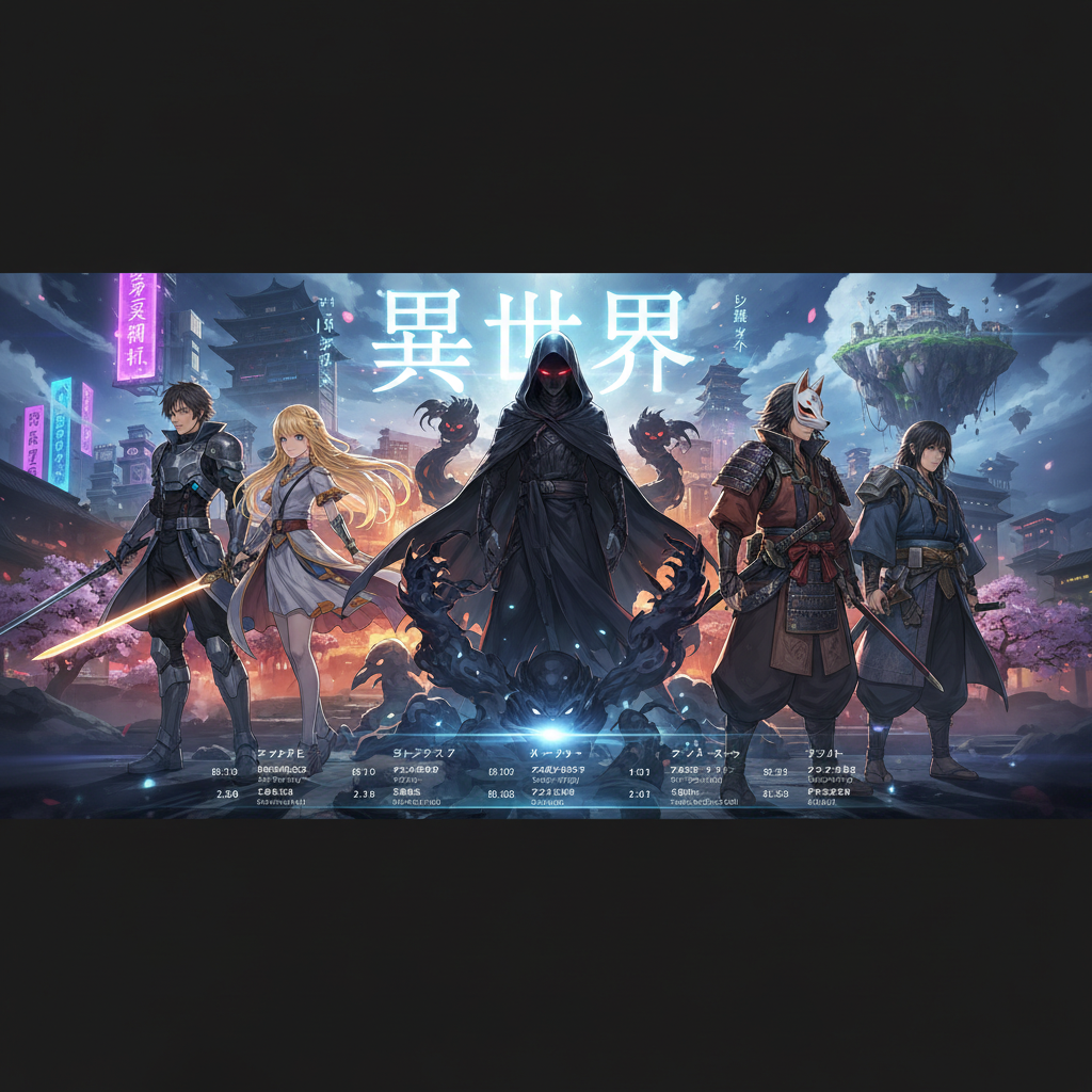 【決定版】日本のファンタジーアニメランキング2024:異世界・ダークファンタジー名作解説