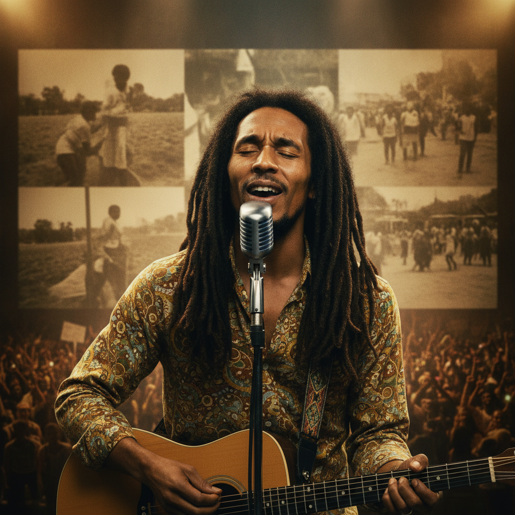 ボブ・マーリーの音楽映画で描かれる実話が、彼のメッセージにどのような深みを与えているのか？
