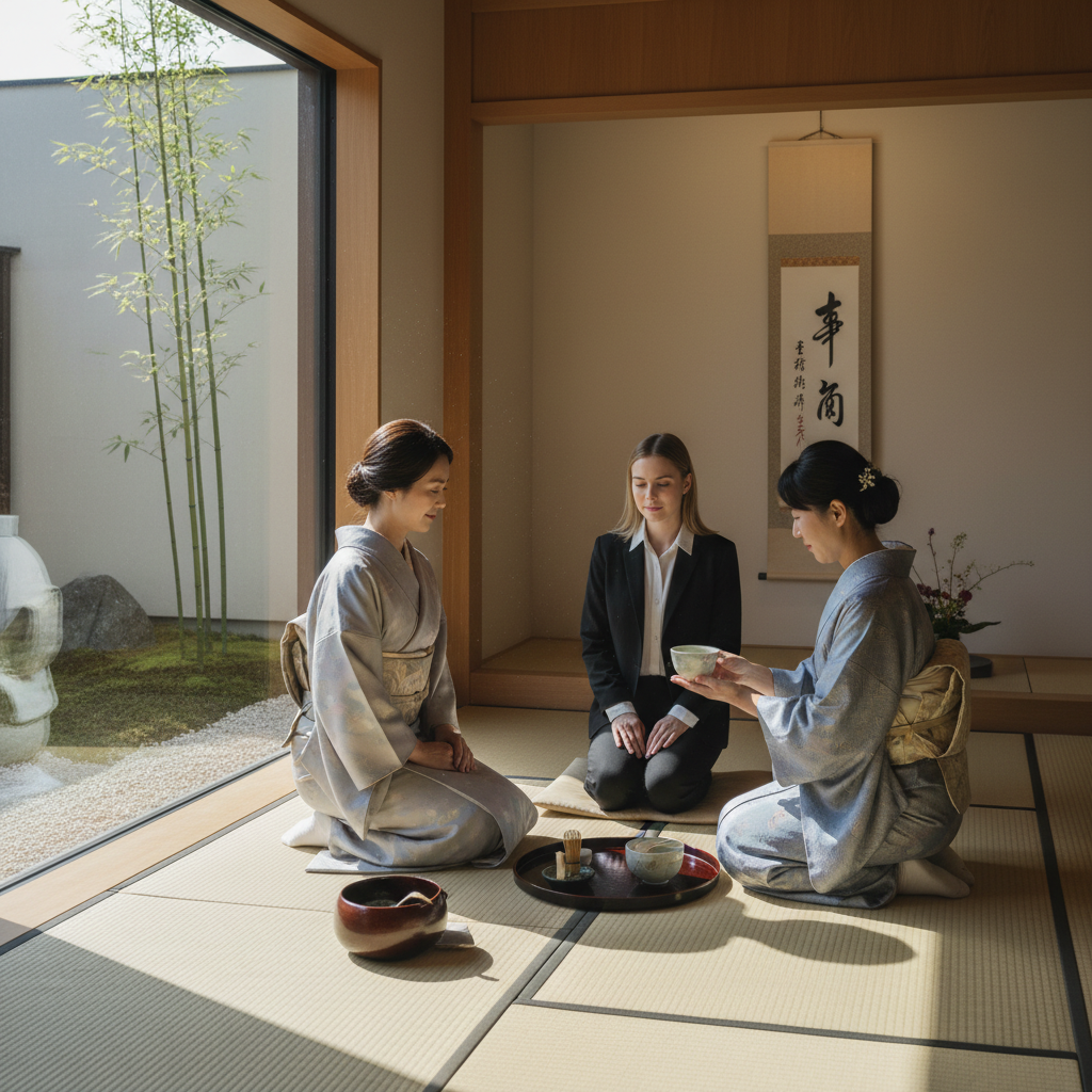 プライベート茶道体験の真価：個別指導がもたらす心のウェルネスと深い文化理解