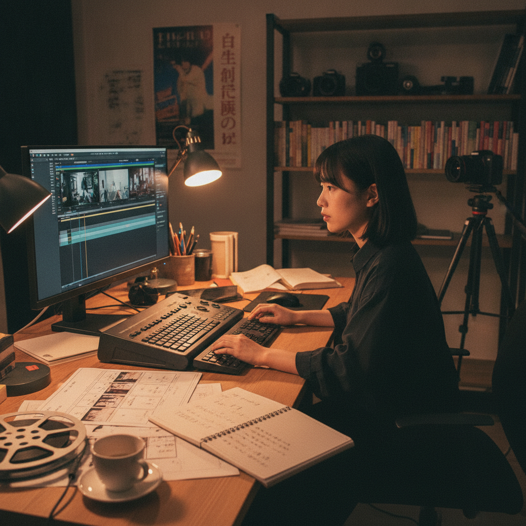 自主制作映画の作り方:感性と物語を紡ぐ、高橋葵の実践ガイド