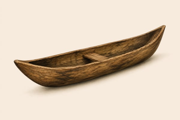 El potrillo, canoa del Pacifico