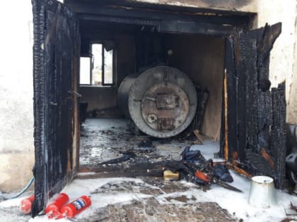 Пожар в котельной в Антонково: один пострадавший