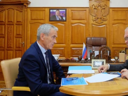 Развитие Тужинского района: встреча губернатора с главой муниципалитета