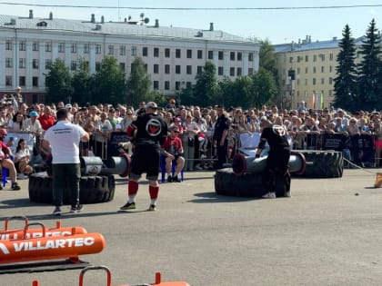 Праздничные «Богатырские игры Вятки» состоялись сегодня в Кирове