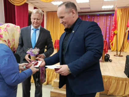 В Кирово-Чепецком районе вручили три медали 