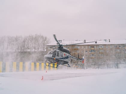 В 2023 году в Кировской области «воздушная» скорая совершила более 390 вылетов