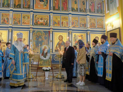 Александр Соколов принял участие во встрече иконы “Августовская победа”