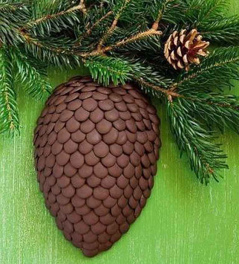 Торт "Еловая шишка"