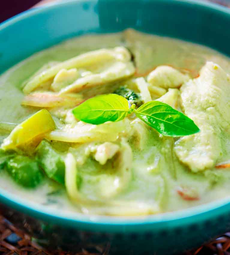 Кашмирский зеленый чай карри