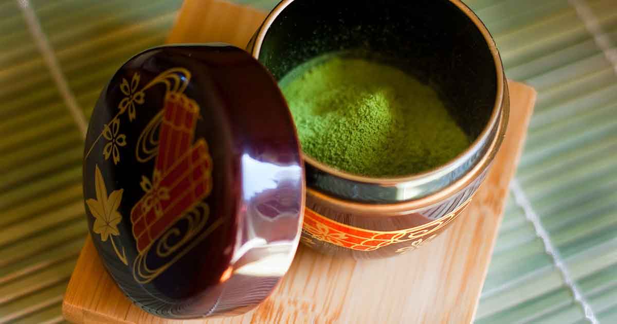 Японская банка для чая