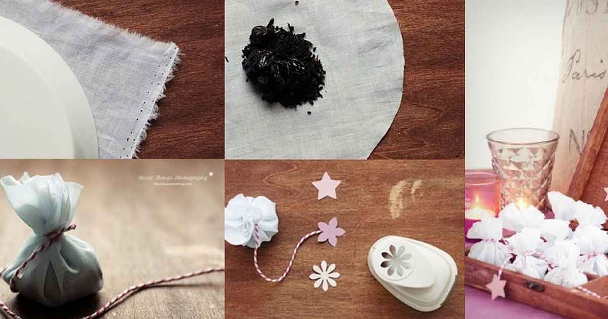 Чайные пакетики своими руками