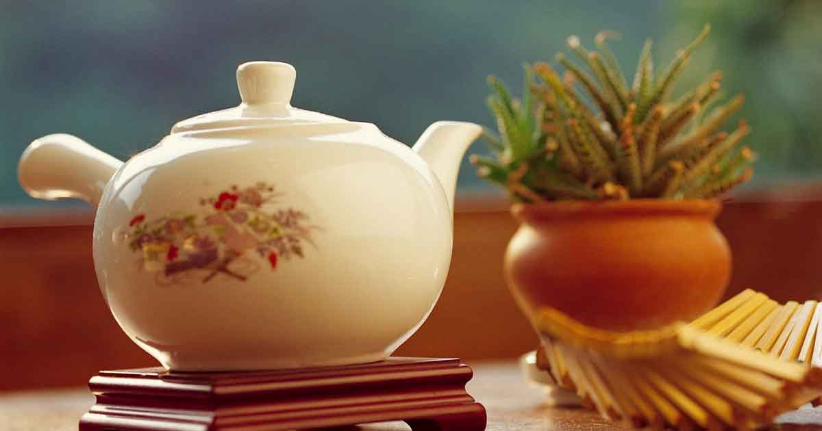 Заварочный чайник. Фарфор