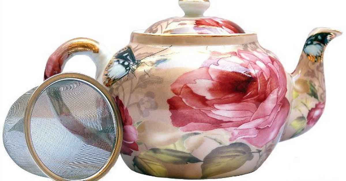 Заварочный чайник. Фарфор