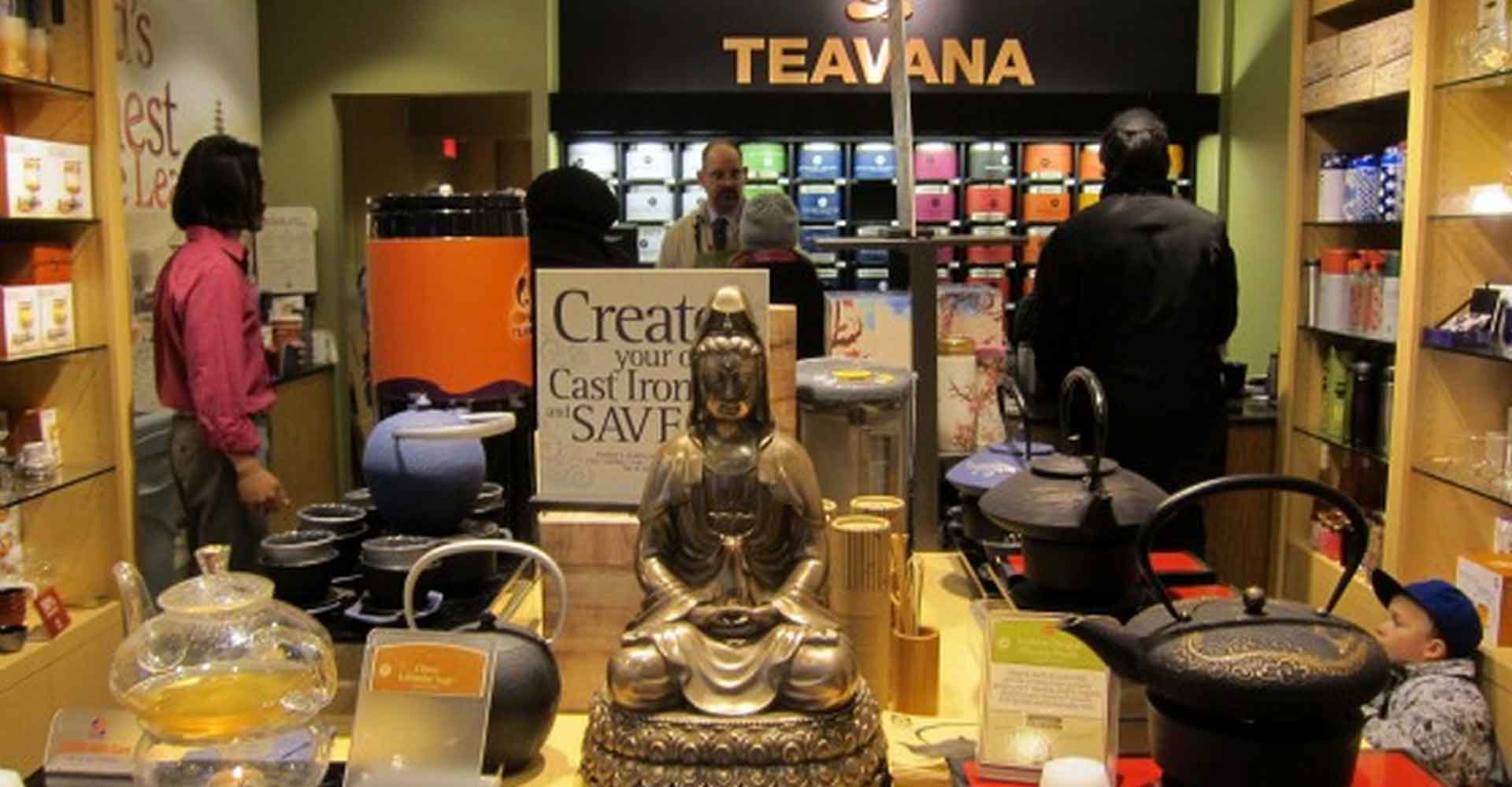 Магазин чайной Teavana