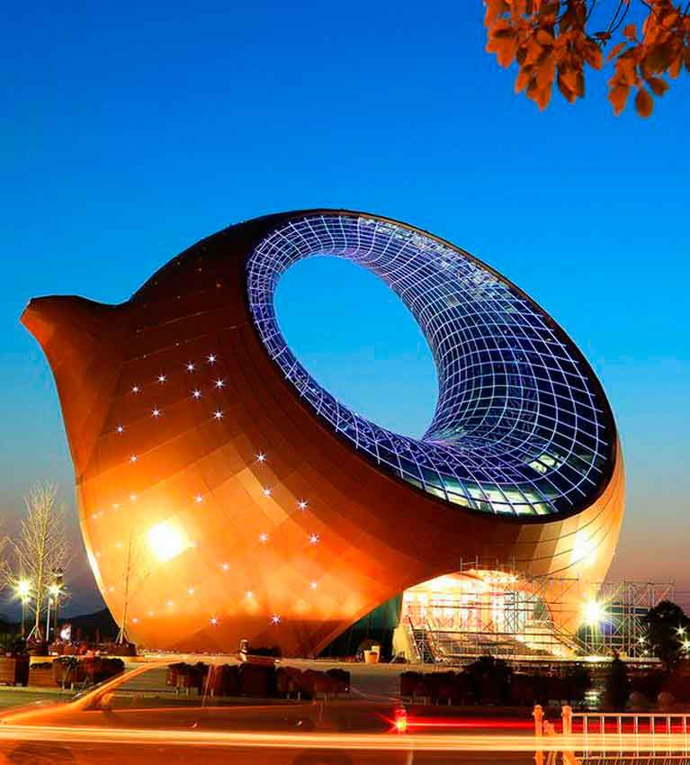 Самый большой в мире чайник из цзыша