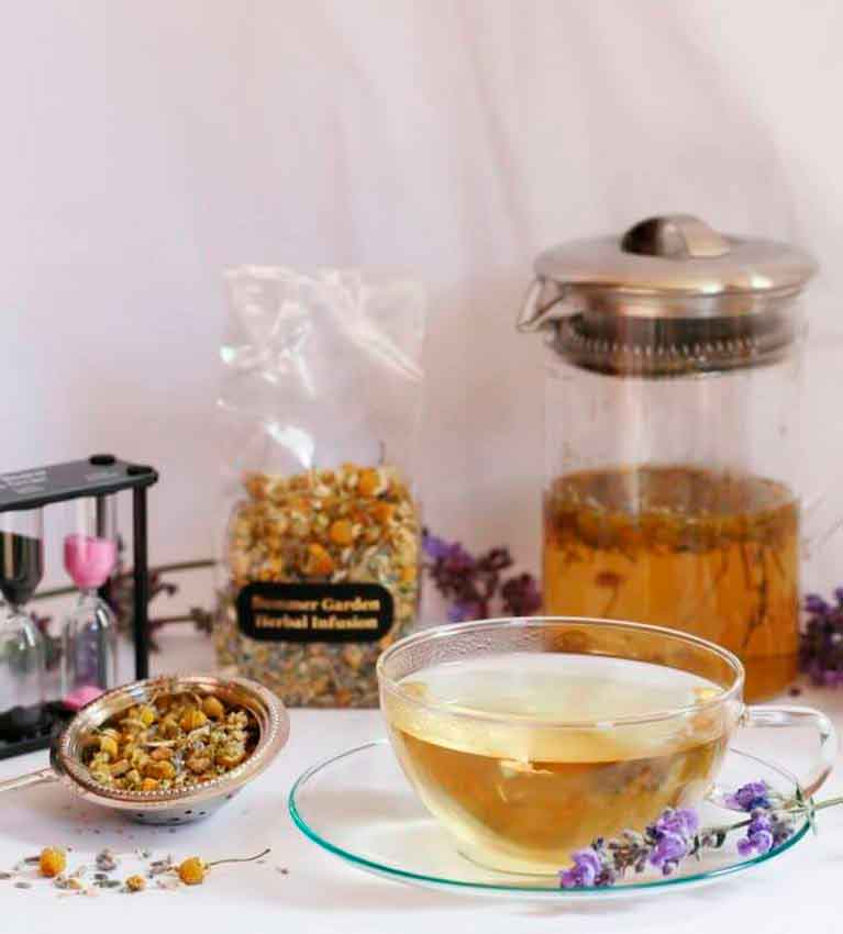 Пить чай, чтобы сбалансировать избыточное тепло тела летом