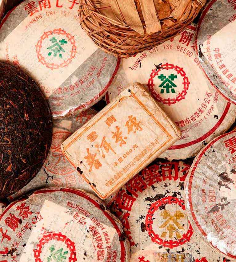 Редкие пуэры – прессованные и обычный ферментированный чай