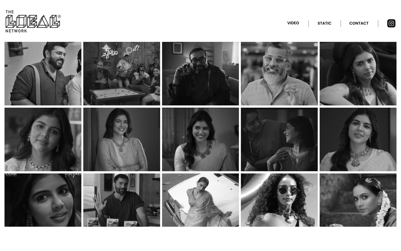 The Local Networks website built by GoRo — Kerala creative agency portfolio site