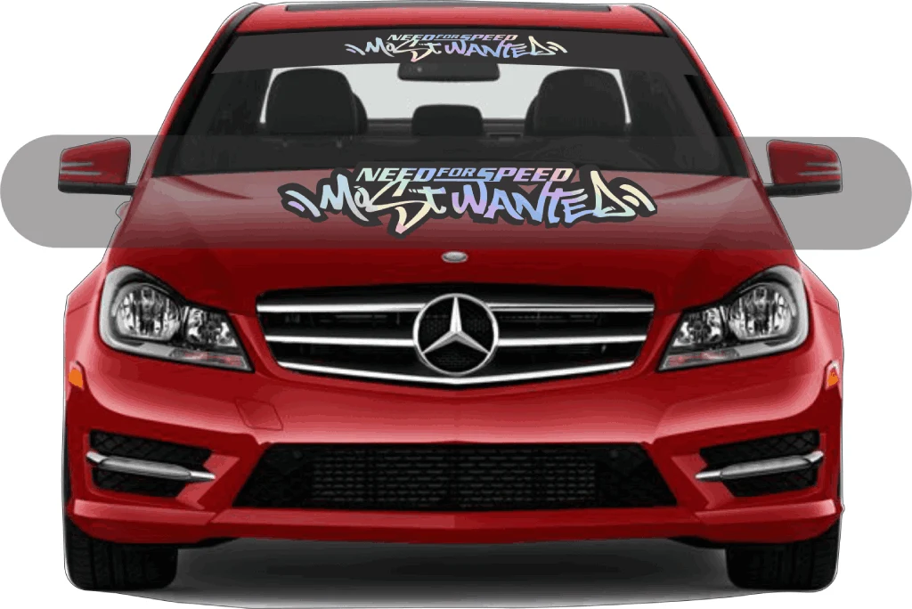 sticker need for speed parabrisa