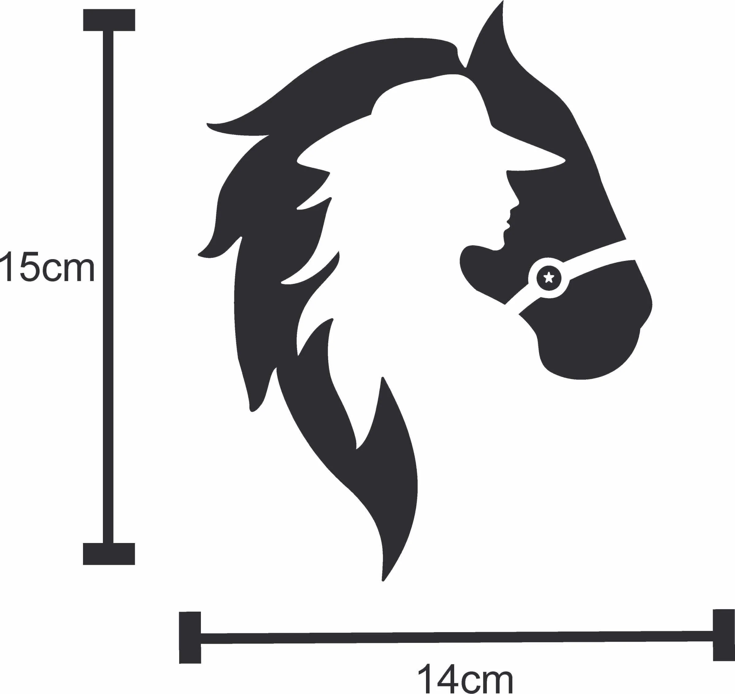 sticker de caballo - Imagen 3