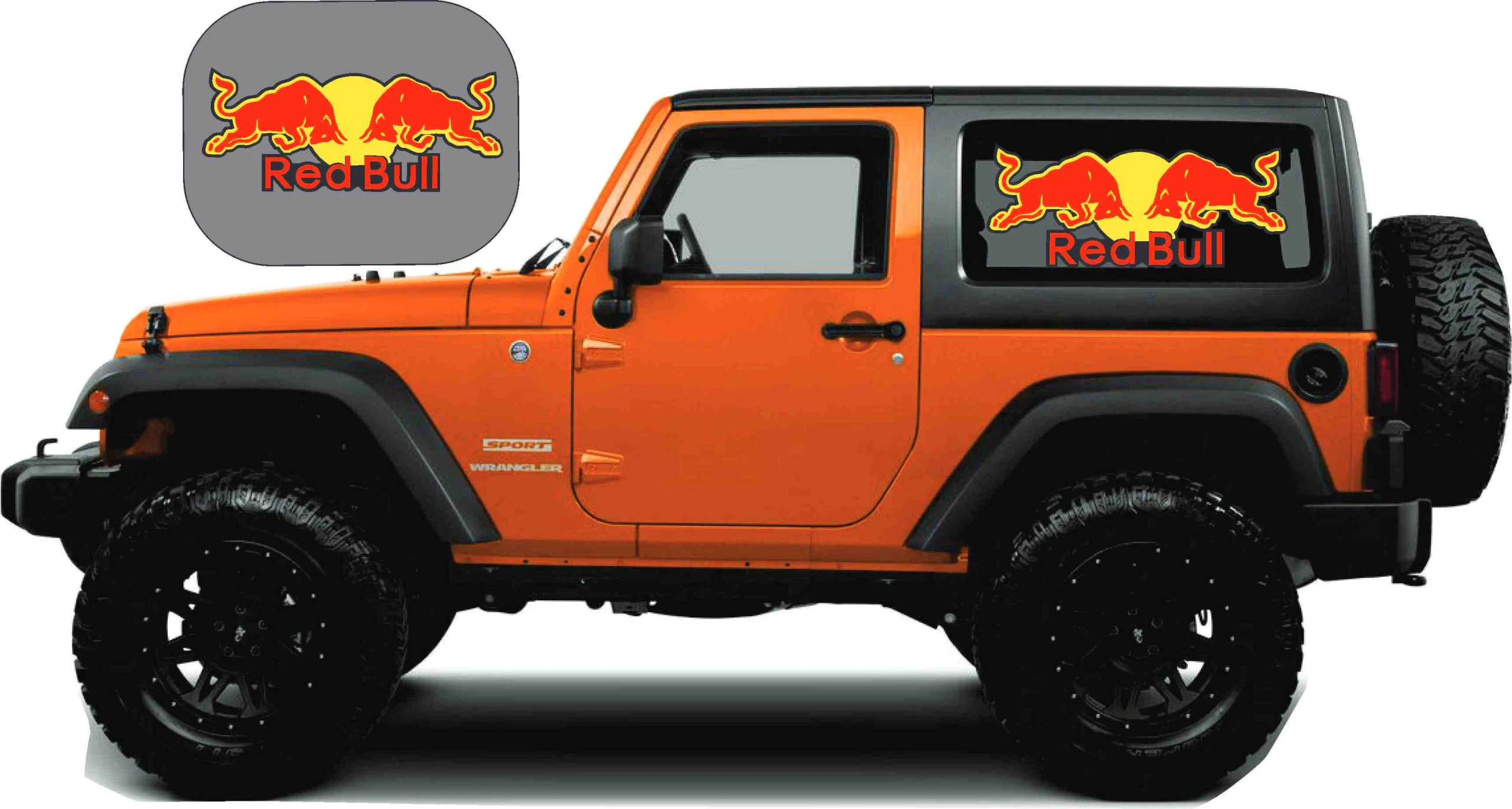 sticker red bull