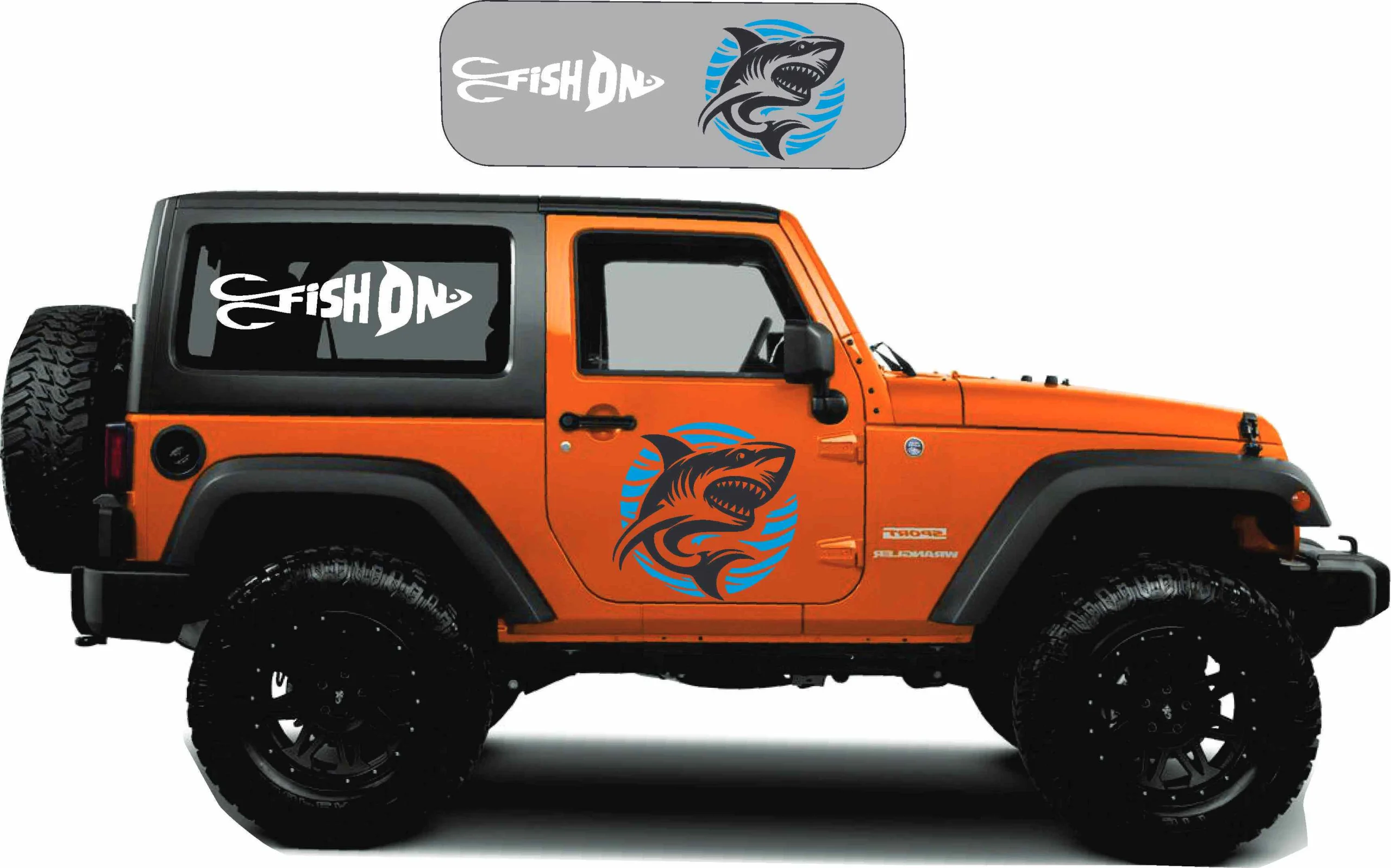 sticker pesca&mar