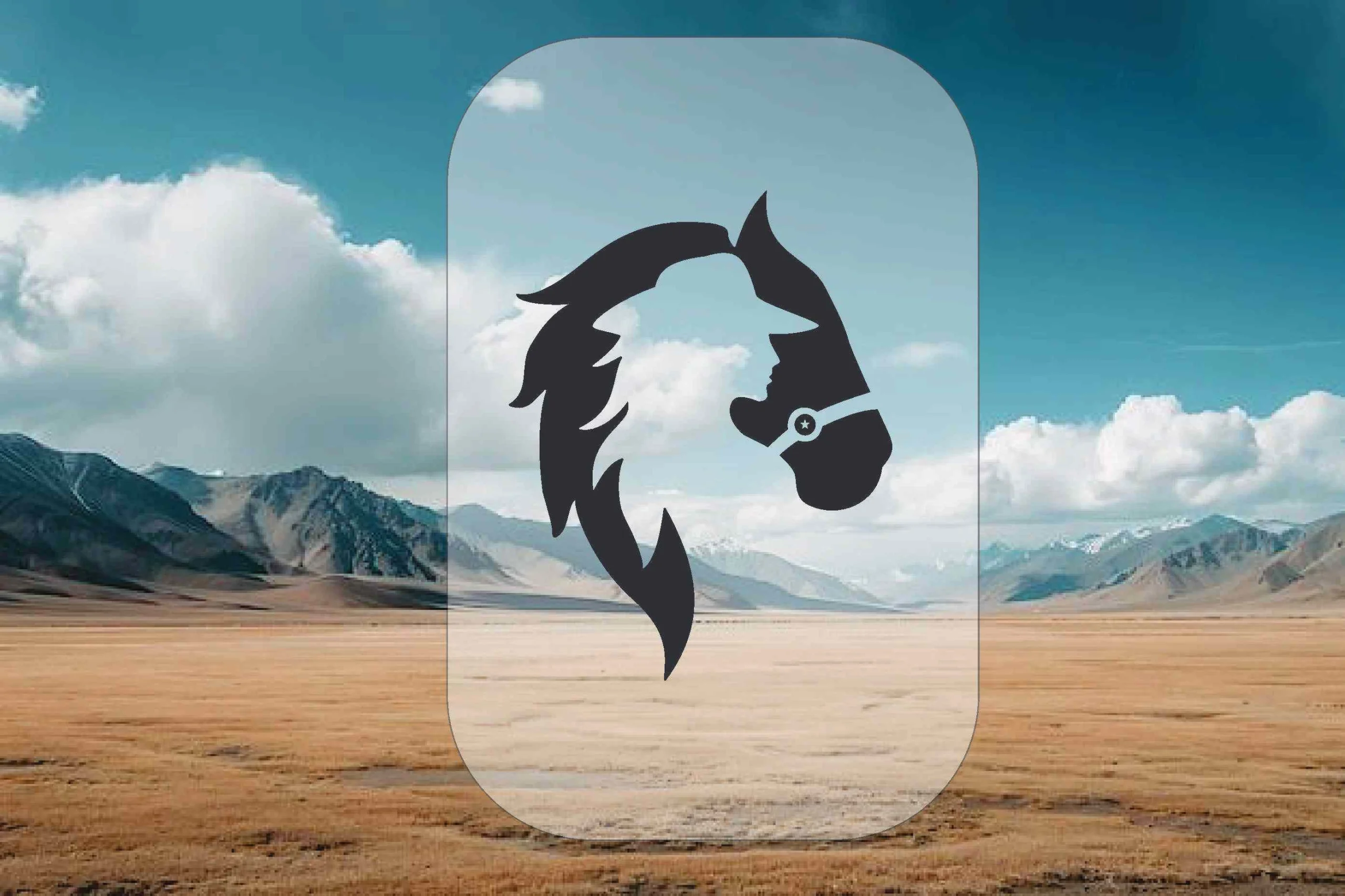 sticker de caballo