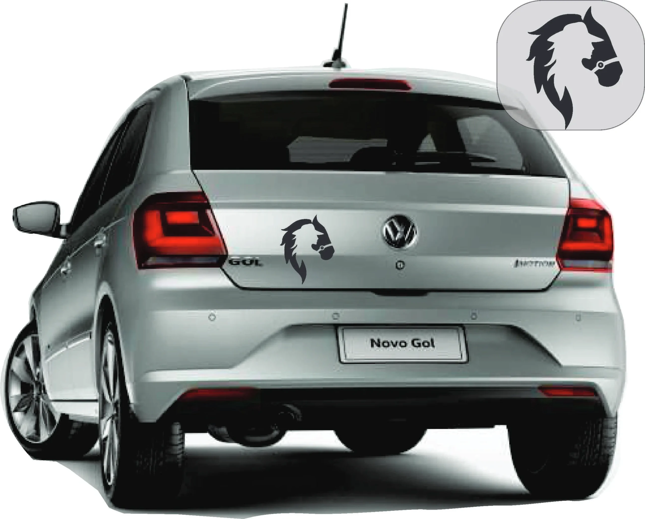 sticker de caballo - Imagen 2