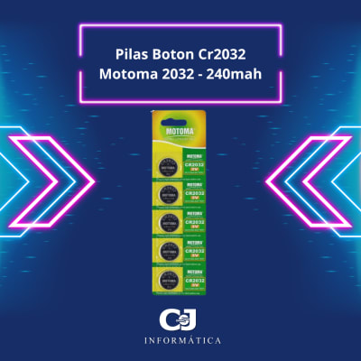 Pila CR2032 Motoma 240mAh