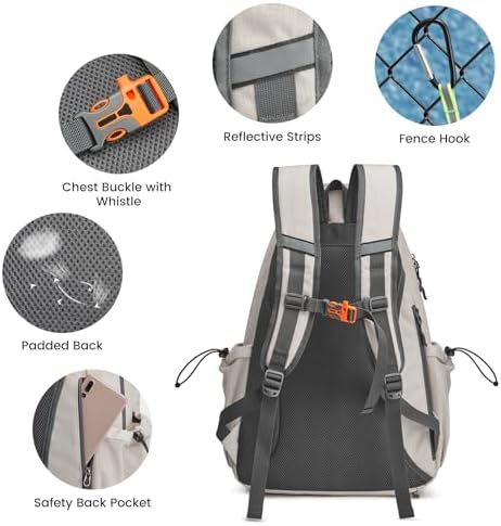 Vue 5 de Gfree Sac De Tennis