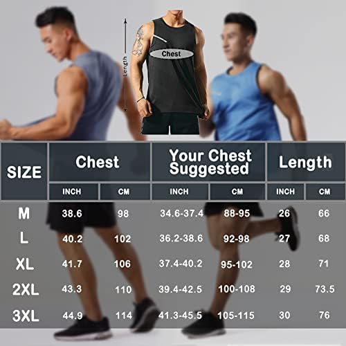 Vue 6 de Hommes Training Fitness Vest