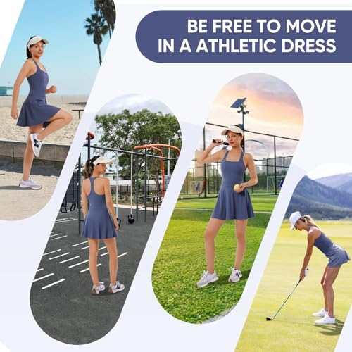 Vue 6 de Robe Tennis Femme Robe