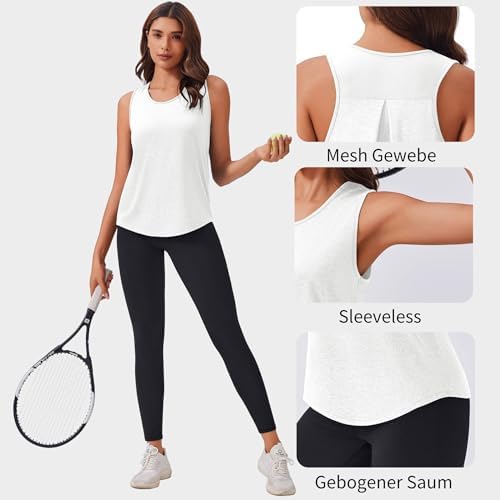 Vue 5 de Debardeur De Sport Pour