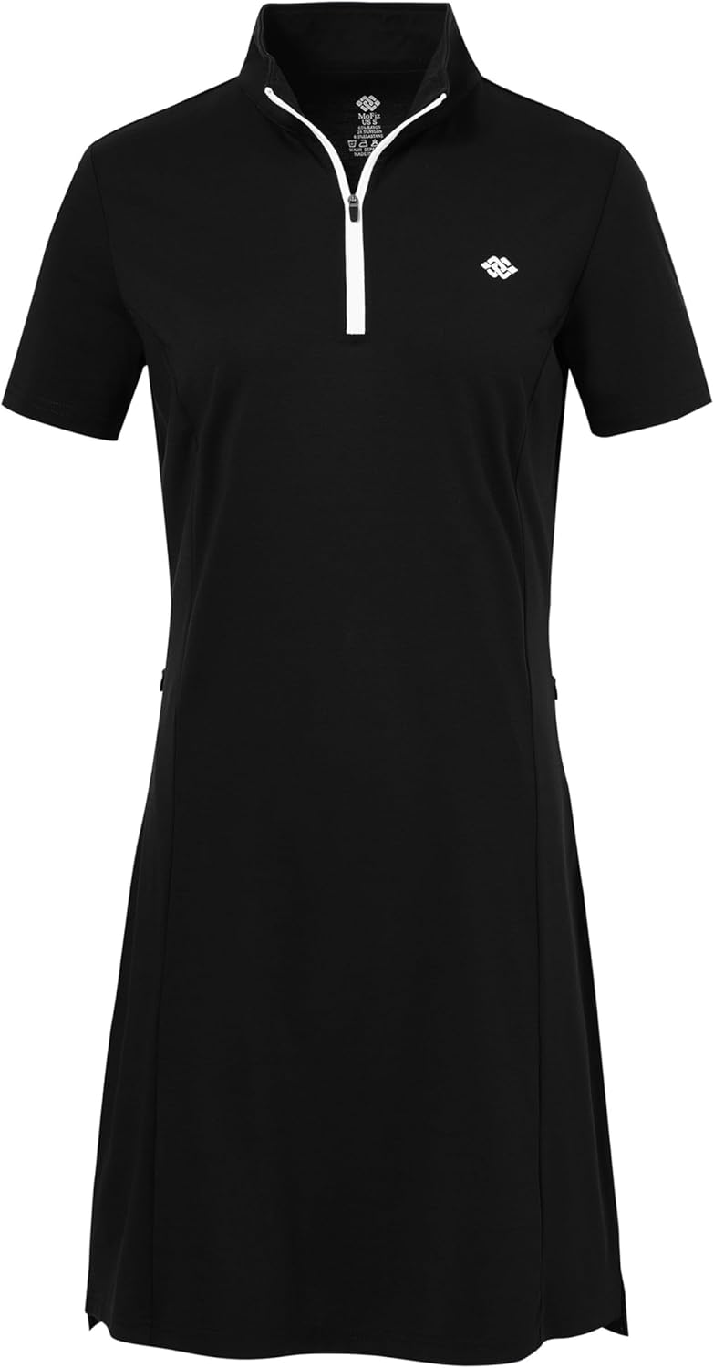 Femme Polo Robe Manches