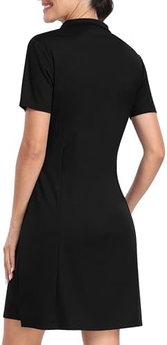Vue 4 de Femme Polo Robe Manches