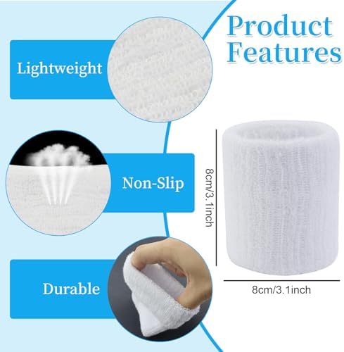 Vue 5 de Pcs Bracelet Poignet Absorbant