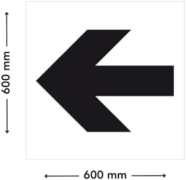 Vue 4 de Pochoir Fleche Pochoir De