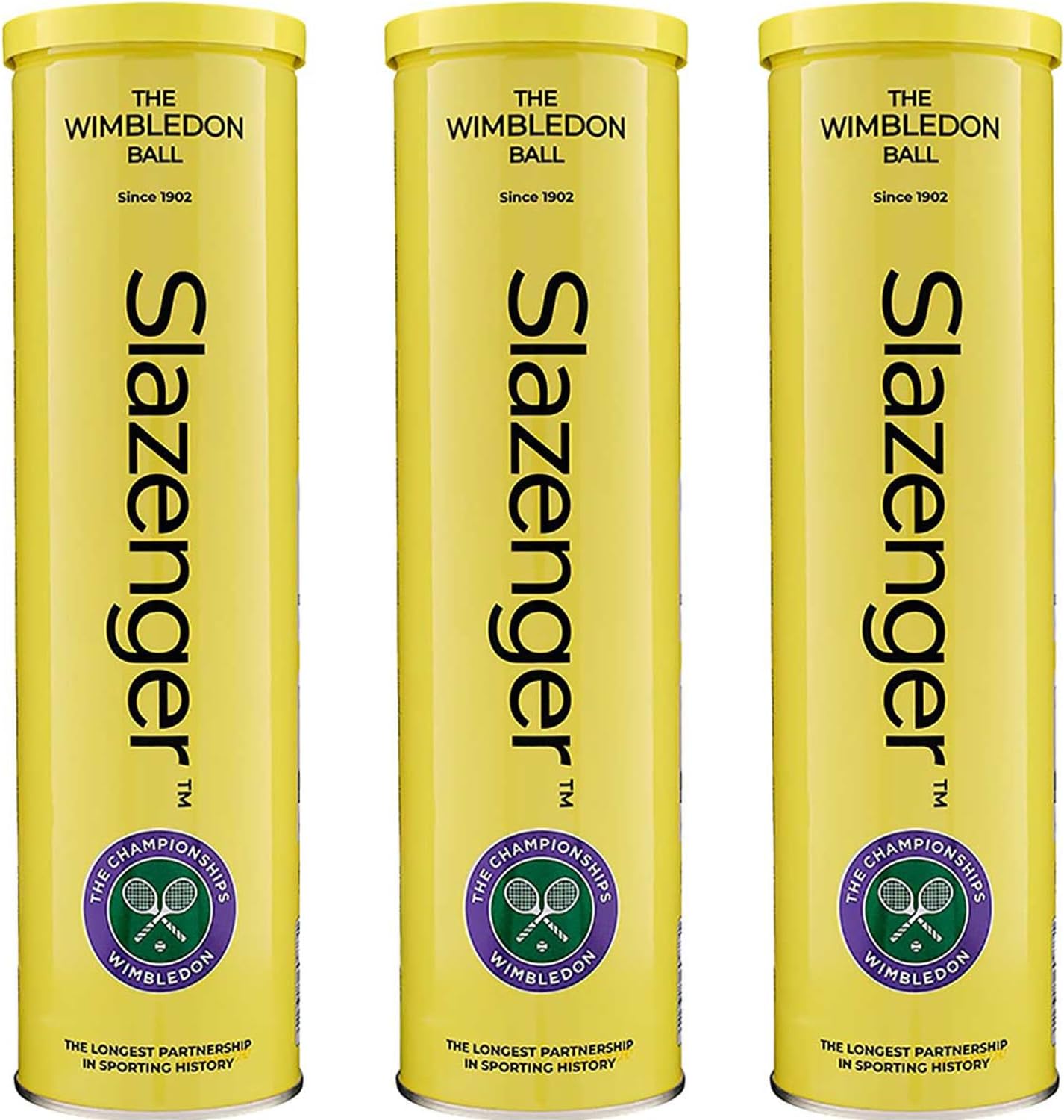 Slazenger Wimbledon Balles Tennis