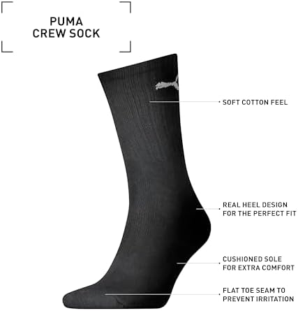 Vue 4 de Crew Chaussettes Mixte Lot