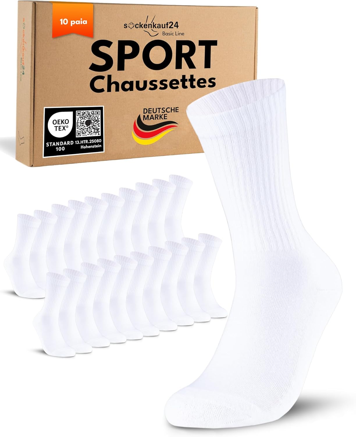 Paires Chaussettes De Sport