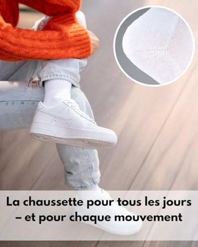 Vue 5 de Paires Chaussettes De Sport