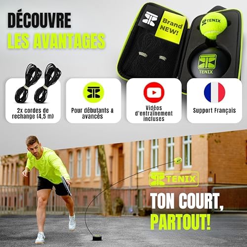 Vue 6 de Tenix Tennis Trainer Avec
